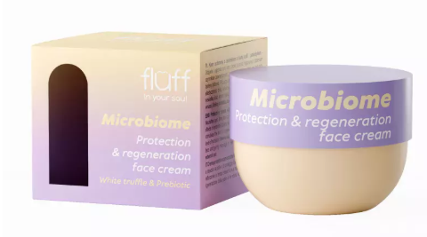 FLUFF veido kremas su prebiotikais "Microbiome protection" 50ml.