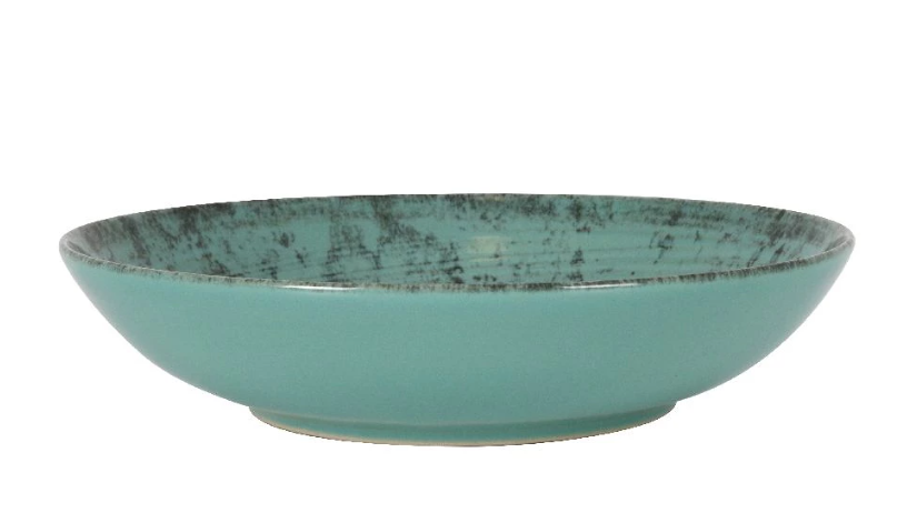 Turkio spalvos dubenėlis sriuboms ir salotoms