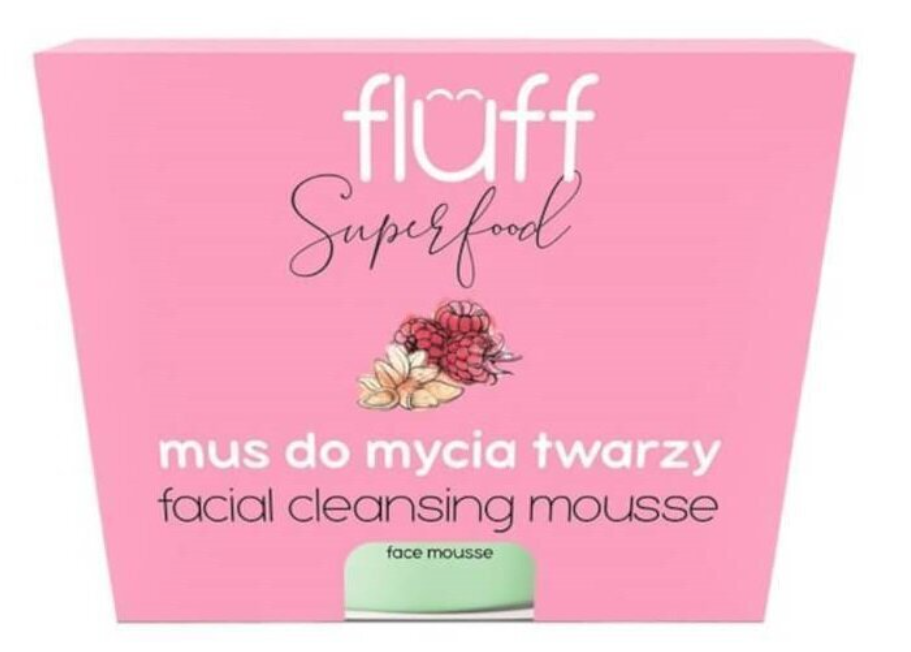 FLUFF - valomosios veido putos "RASPBERRIES & ALMONDS" 50ml.