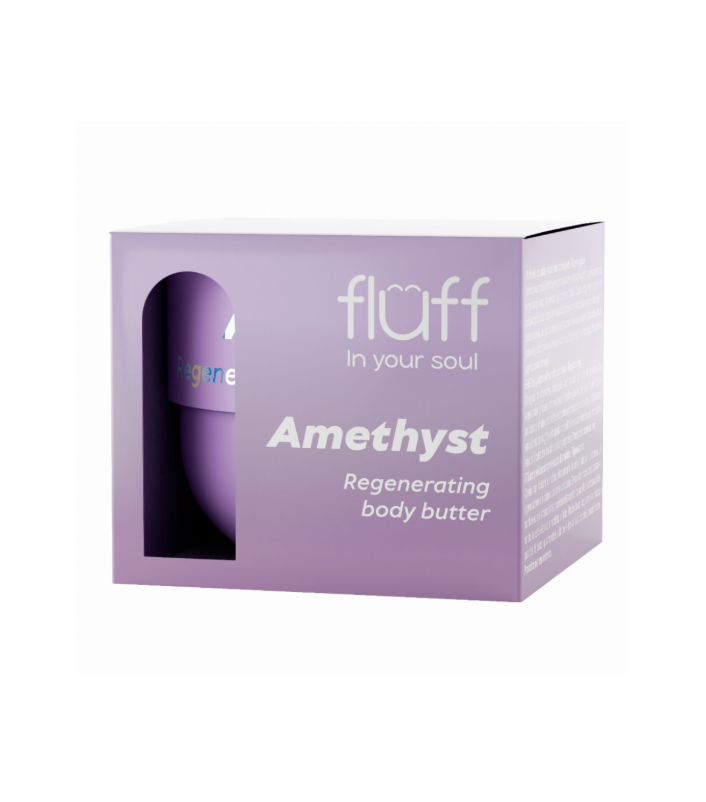 FLUFF - regeneruojantis kūno sviestas "AMETHYST" 150ml.