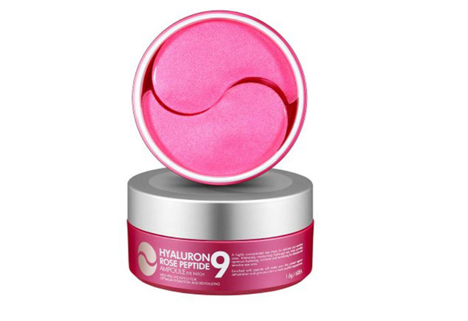 MEDI-PEEL hialurono ir rožių peptidų paakių pleistras su 9 ampulėmis, 60 vnt.