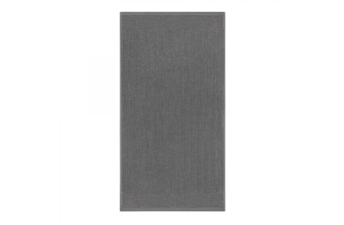 Vonios rankšluostis "Simple" kolekcijos, tamsiai pilkos spalvos. Dydis 70x140.