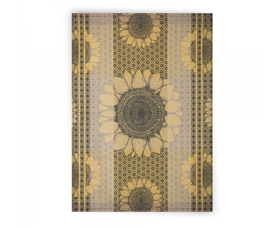 Virtuvinis rankšluostis "Sunflowers" auksinio smėlio spalvos. Dydis 50X70.