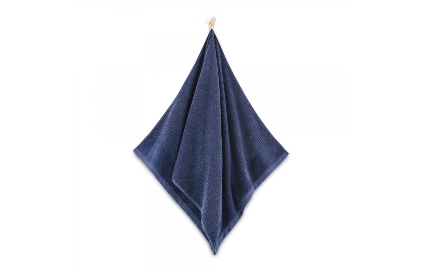 Vonios rankšluostis "Simple" kolekcijos, tamsiai mėlynas. Dydis 70x140.