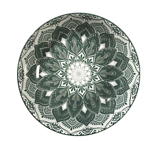 Mandalų indų rinkinys